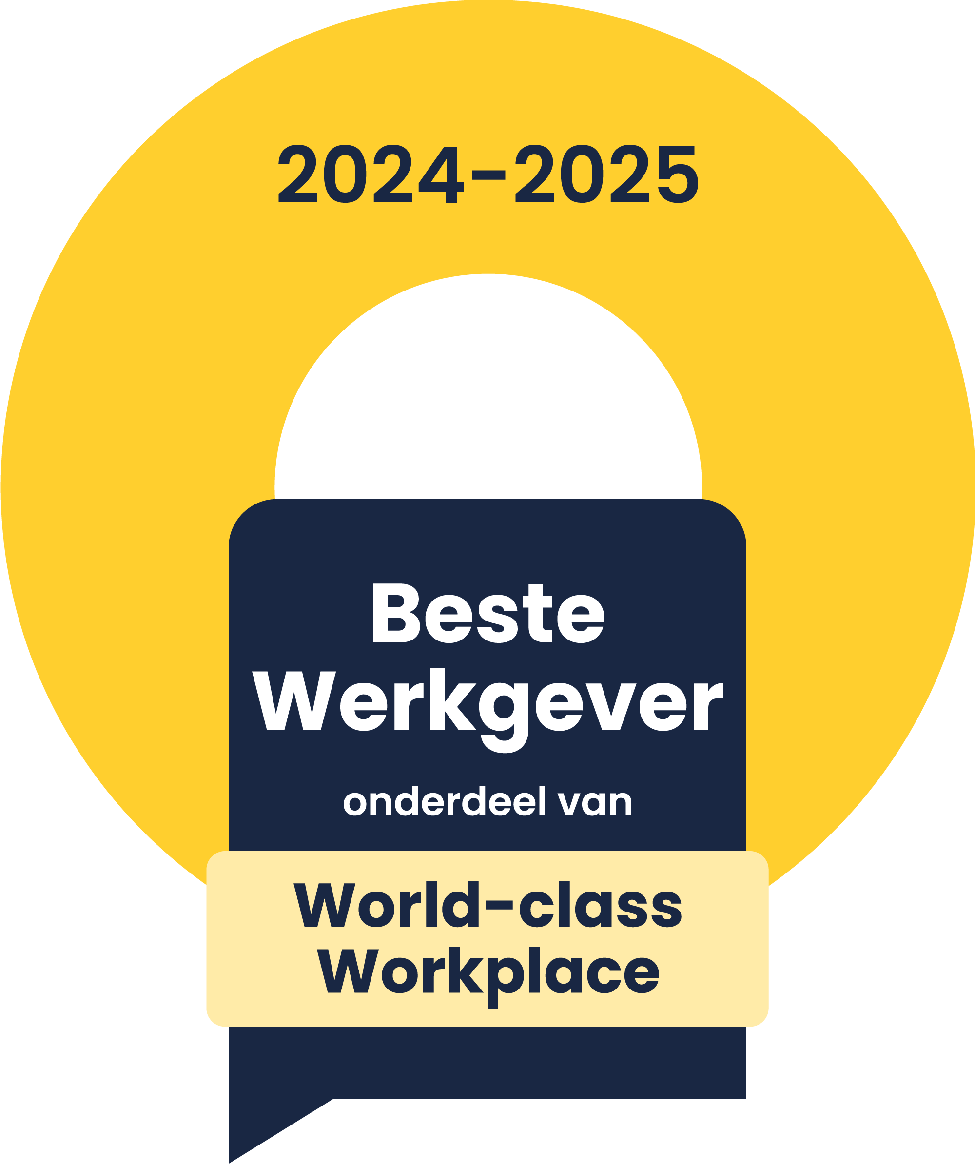 WCWP 2024 2025 logo Beste Werkgever RBG